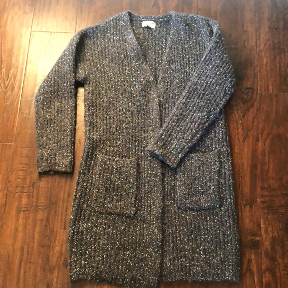 Open front cardigan